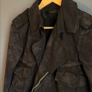 Golden Goose Black Cotton Utility Jacket Sm